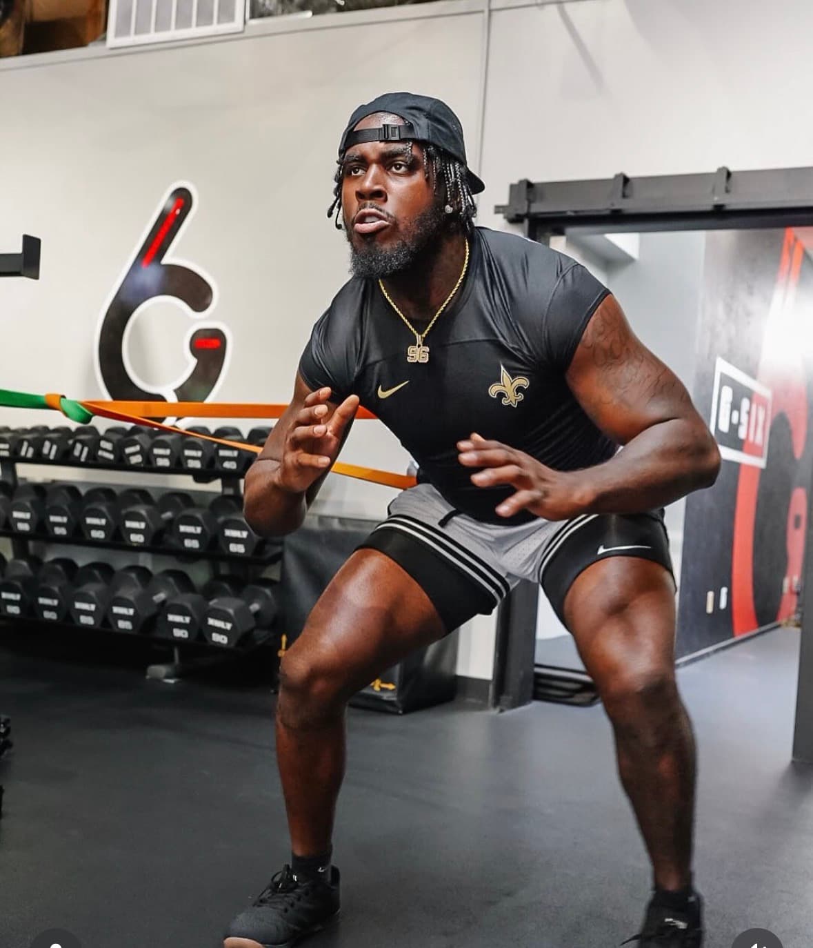 NFL athlete training at G6 Performance Sacramento